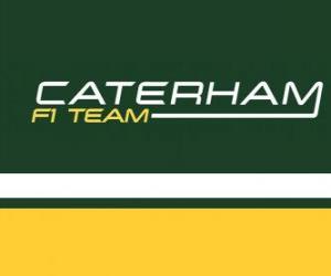yapboz Caterham F1 Team logosu